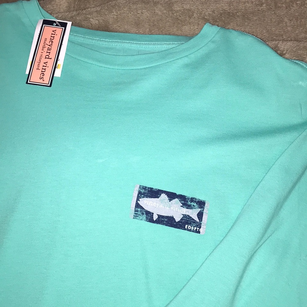 NWT Seafoam Green Vineyard Vines Longsleeve